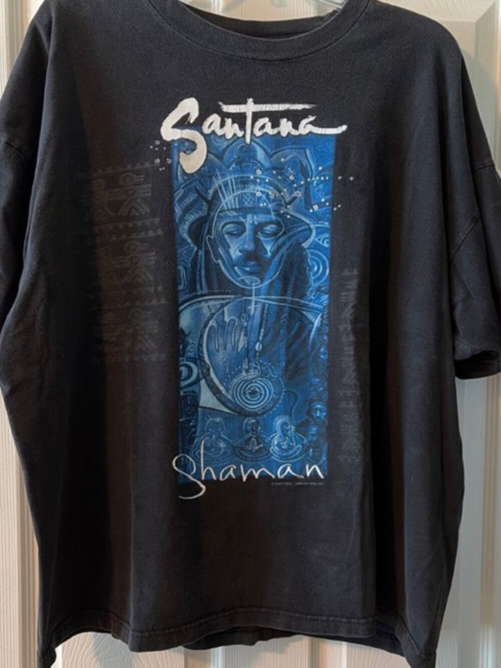 Carlos Santana 2002 Shaman Tour T-shirt XXL